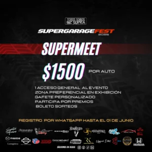 Inscripción Auto Supermeet